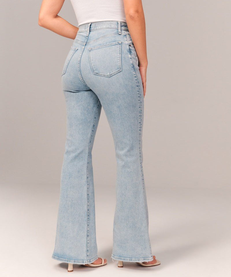 2023 New Stretched flared jeans high waist - 1+1 GRATIS - ShanovaShanova