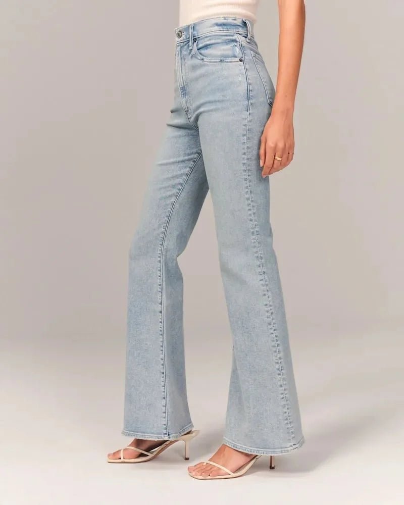 2023 New Stretched flared jeans high waist - 1+1 GRATIS - ShanovaShanova