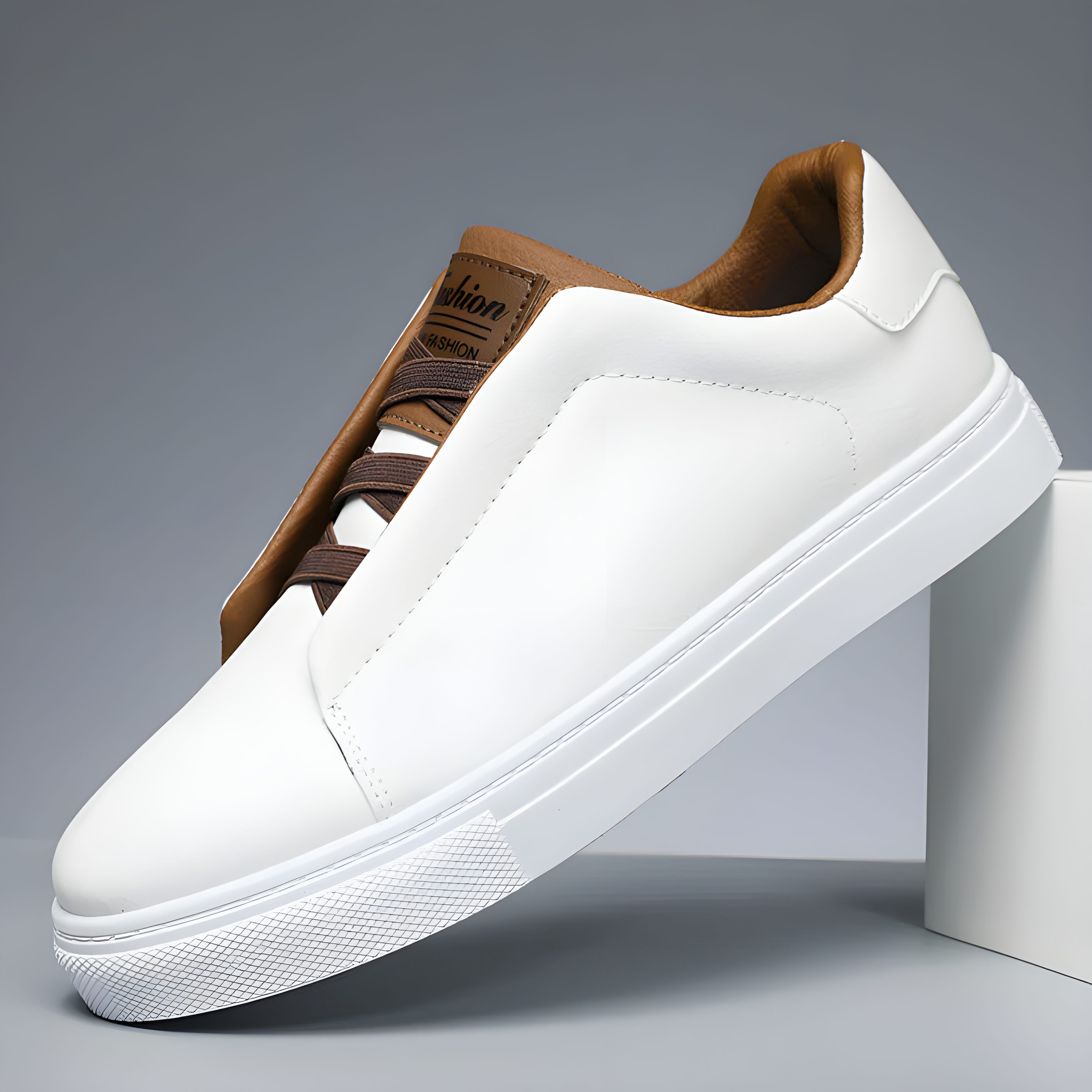 Lorenzo - Stijlvolle Luxe Leren Sneakers