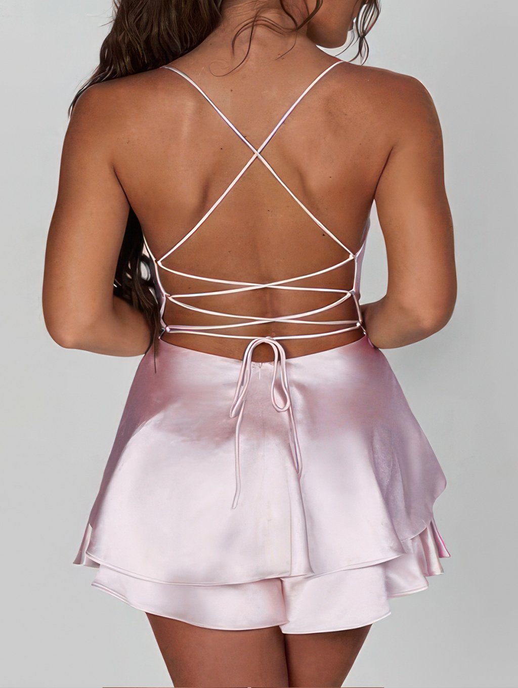 Backless Satin Dress | Limited Edition - ShanovaShanova