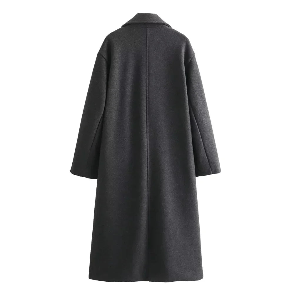 Belle Winter Coat - Oversized Lange Winterjas - ShanovaShanova