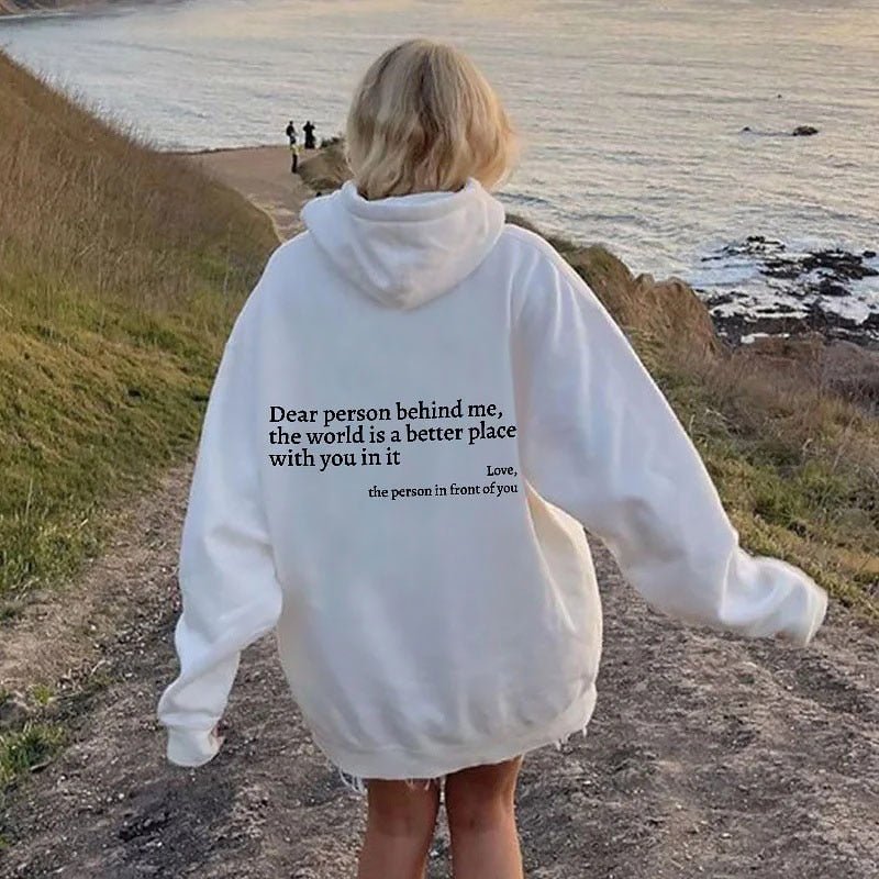 Dear Person Behind Me Hoodie - ShanovaShanova