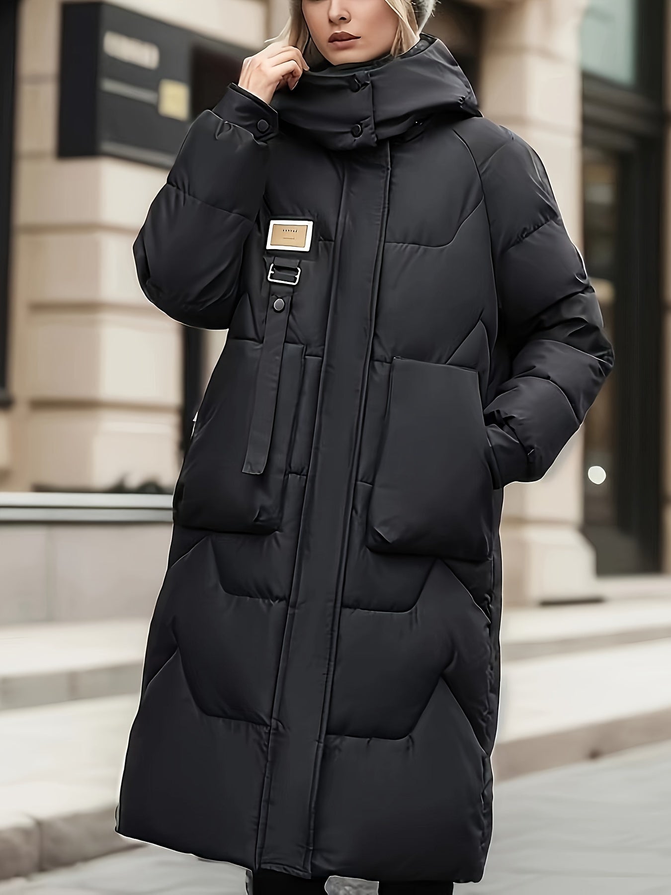 Yuna - Elegant Over-Knee Winter Jacket