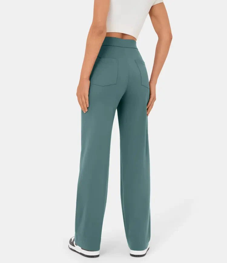 Elastische Straight leg pants | 1+1 GRATIS - ShanovaShanova