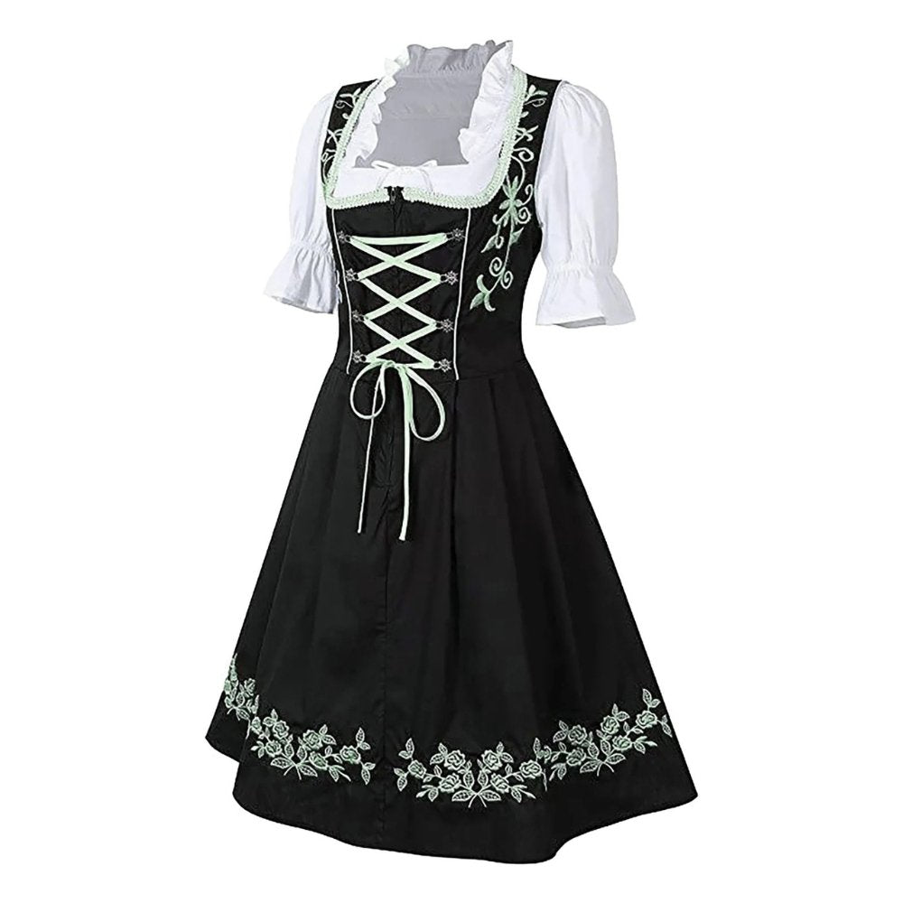 Elvira - Dirndl Oktoberfest Jurk - Met Schort - Traditioneel Bavarian Design - ShanovaShanova