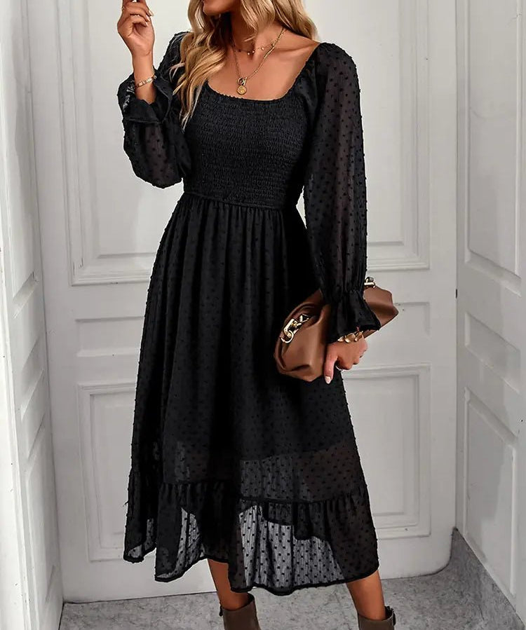 GAOVOT Ruffle Dress – Boho - Chic Elegantie voor Elke Gelegenheid - ShanovaShanova