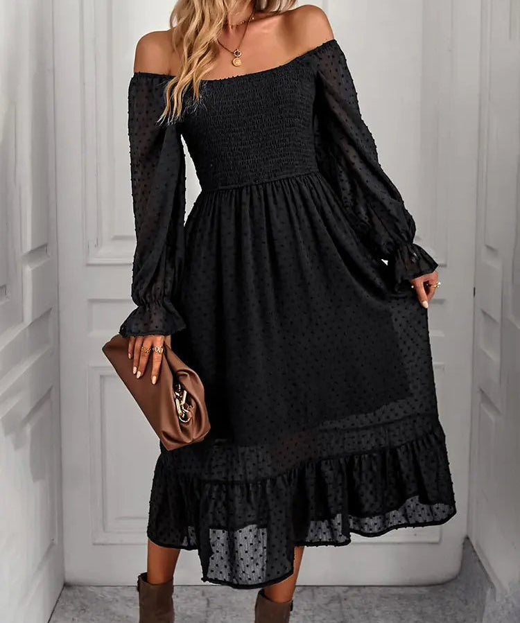 GAOVOT Ruffle Dress – Boho - Chic Elegantie voor Elke Gelegenheid - ShanovaShanova