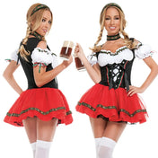 Helga - Oktoberfest Dirndl Jurk - Authentiek Design - Compleet Kostuum - ShanovaShanova