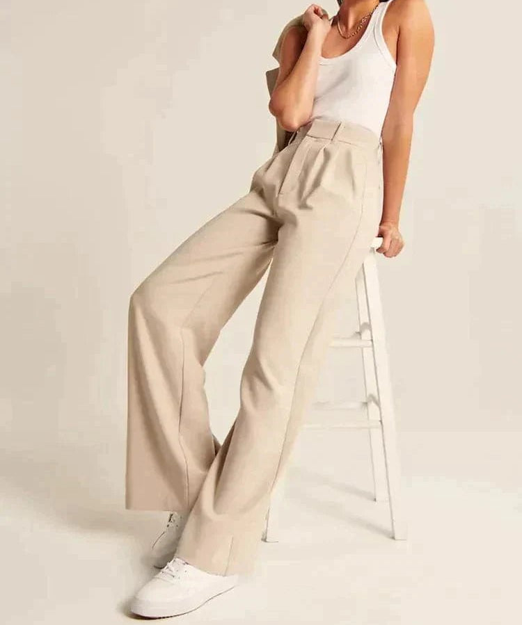 High Waist Wide leg Tailored Pants | 1+1 gratis - ShanovaShanova