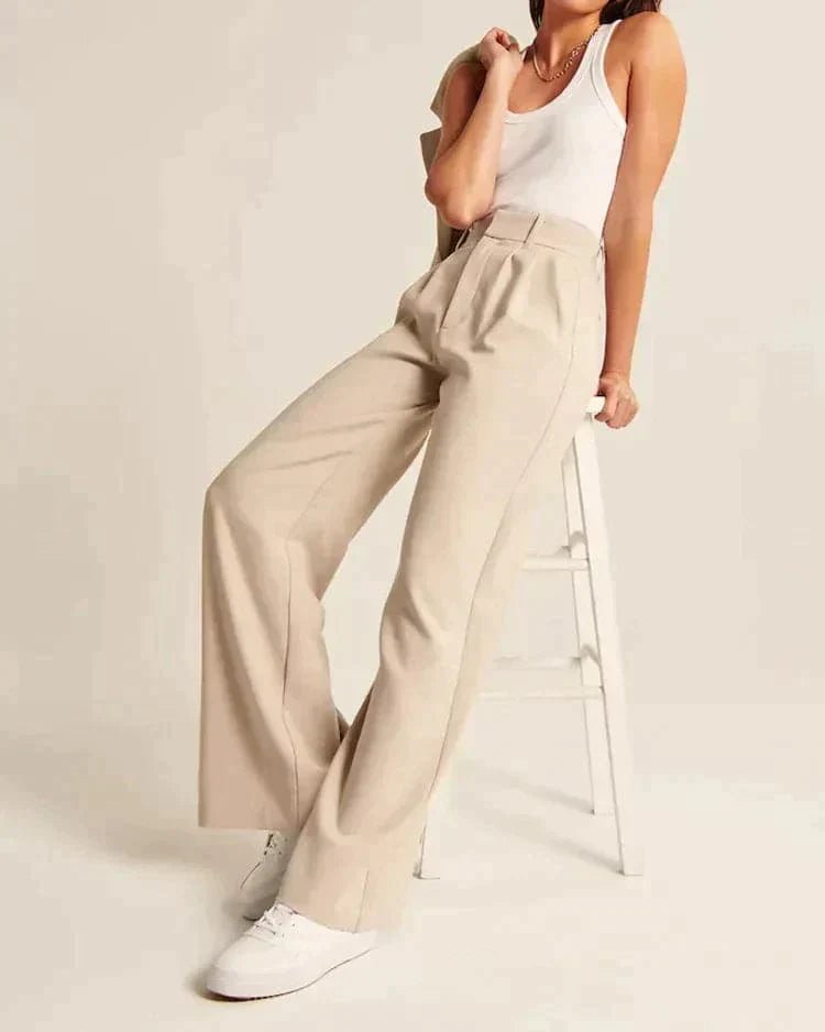 High Waist Wide leg Tailored Pants | 1+1 gratis - ShanovaShanova