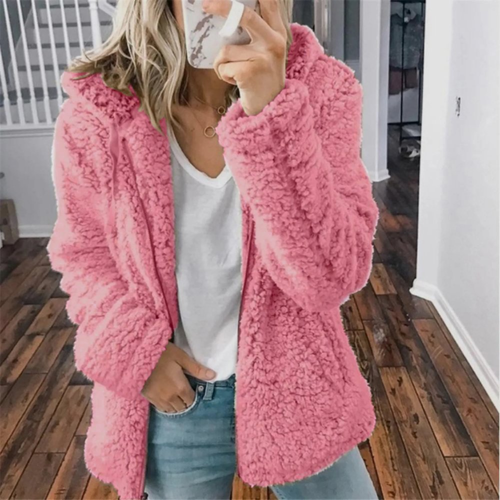 Isabelle - Oversized Teddy Vest Dames - Knuffelzacht Sherpa - Fleece - Casual Winterlook - ShanovaShanova