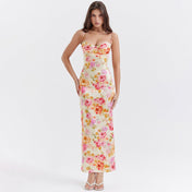 Ivory Floral™ Trendy jurk - ShanovaShanova