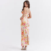 Ivory Floral™ Trendy jurk - ShanovaShanova