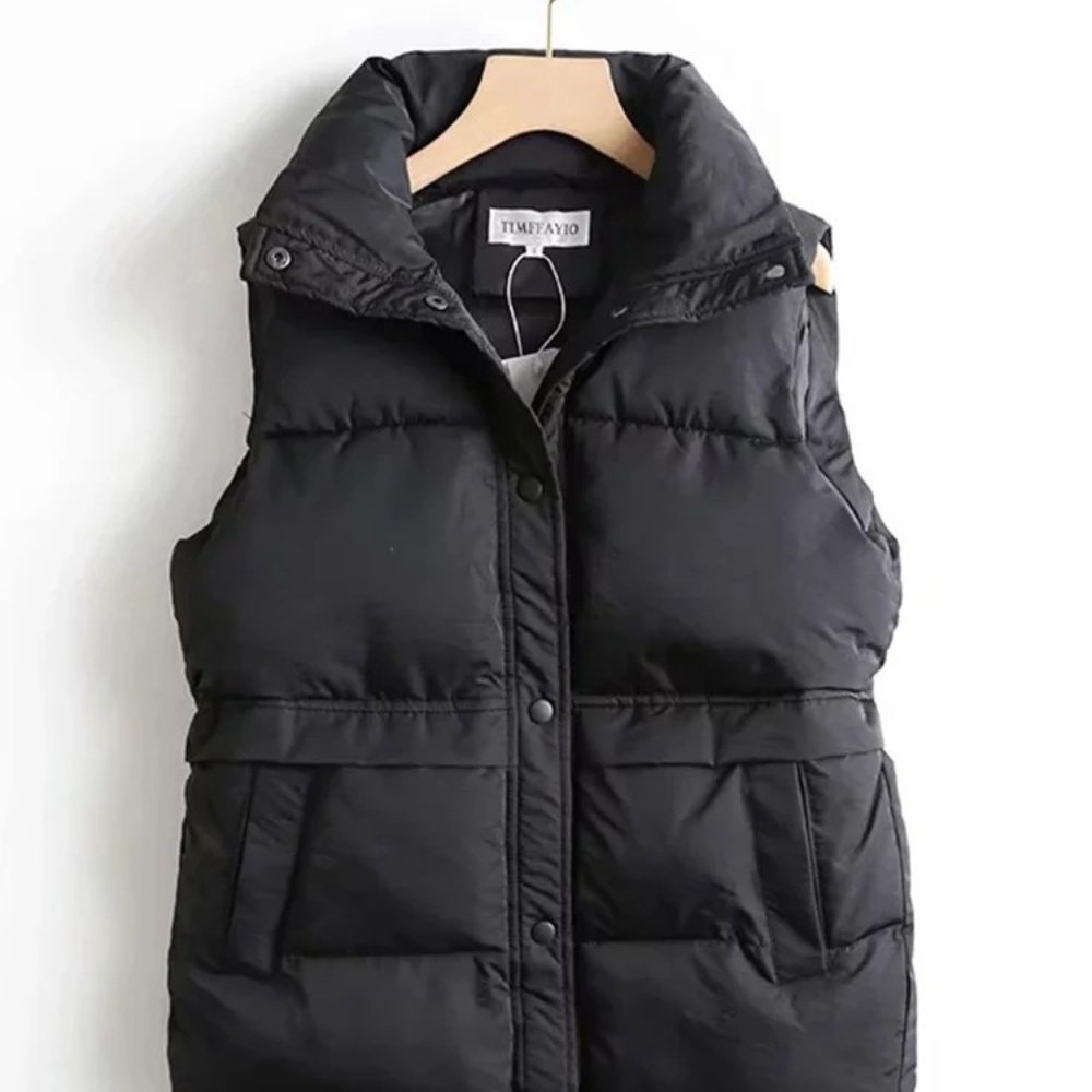 Martine - Dames Bodywarmer - Gewatteerd Polyester Gilet - Winter Warm - ShanovaShanova