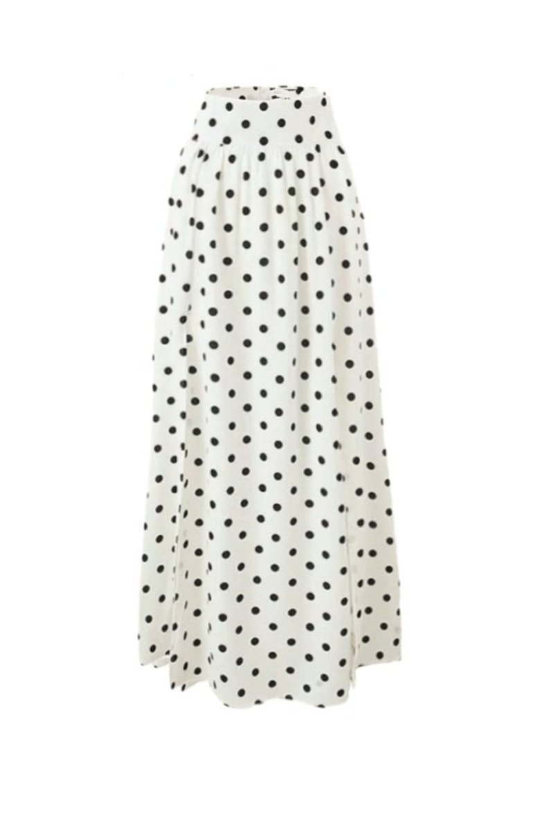 Montanari |Ellie Polka Dot Rok Set - ShanovaShanova