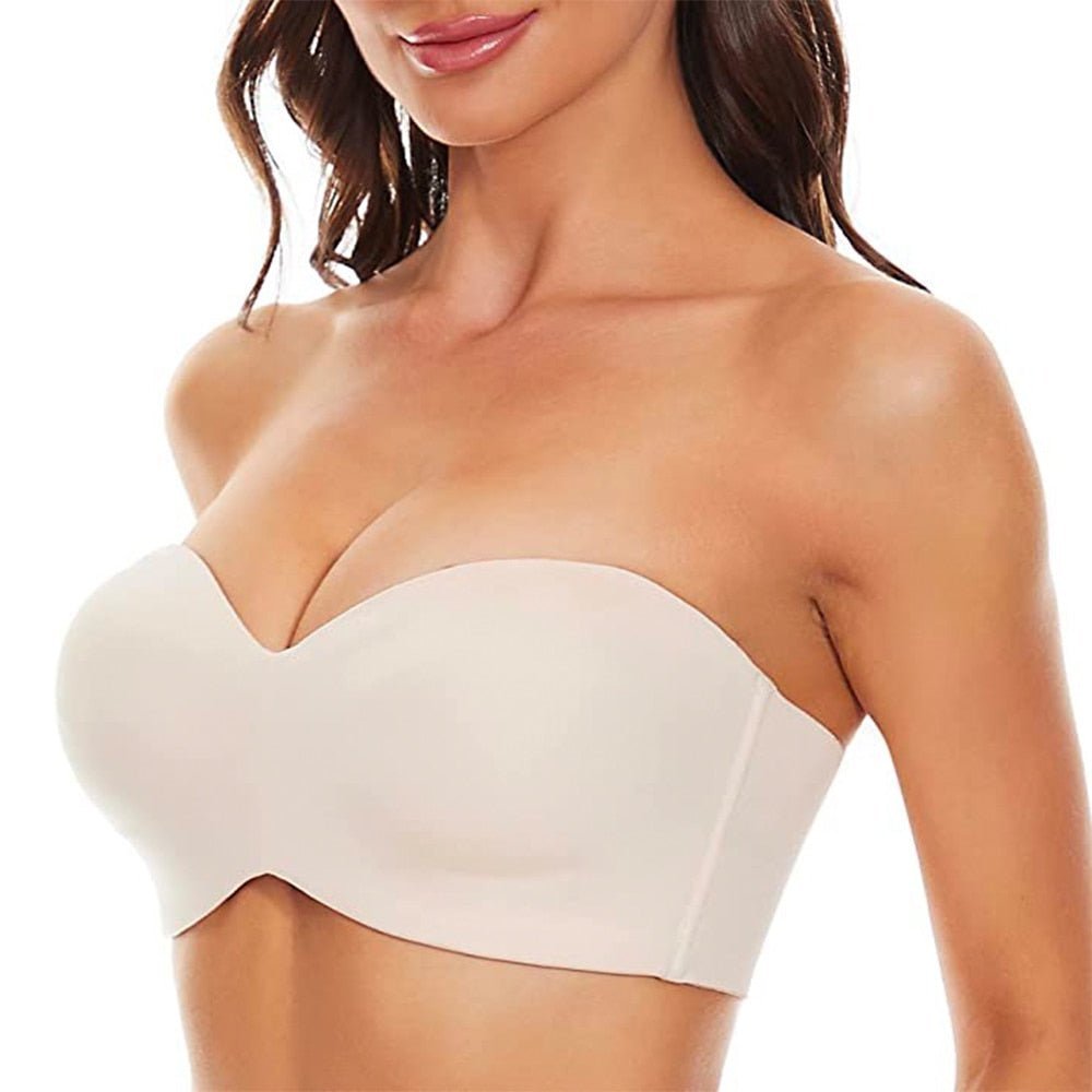 Non - Slip Strapless Bandeau Bra | 1+1 GRATIS! - ShanovaShanova