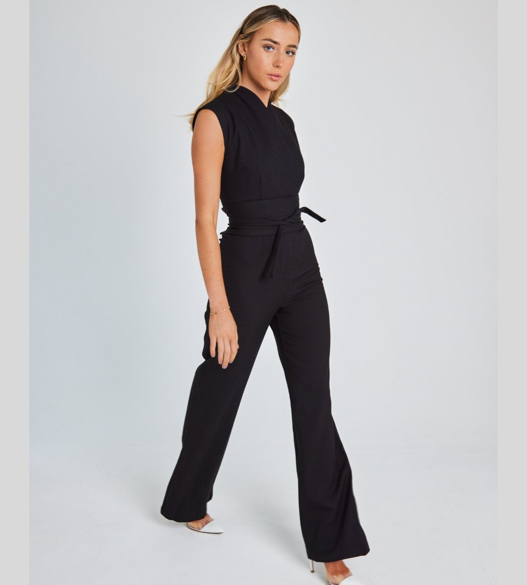 Olivia Sleeveless Jumpsuit (Bijna uitverkocht) - ShanovaShanova