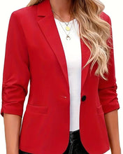 Peyton – Casual 3/4 Mouwen Reverskraag Blazer - ShanovaShanova