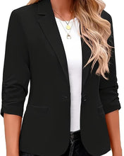 Peyton – Casual 3/4 Mouwen Reverskraag Blazer - ShanovaShanova