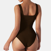 Ribbed Tank Cheeky Shapewear Bodysuit - ShanovaShanova