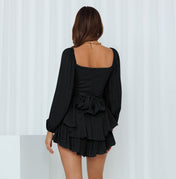 Ruffle Romper Dress - ShanovaShanova