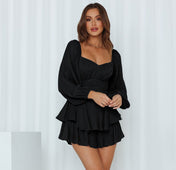 Ruffle Romper Dress - ShanovaShanova