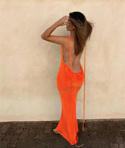 Spaghetti Strap Slim Dress - ShanovaShanova