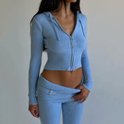 Two Piece Knit Set | Loungewear Set - ShanovaShanova