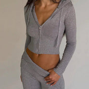 Two Piece Knit Set | Loungewear Set - ShanovaShanova