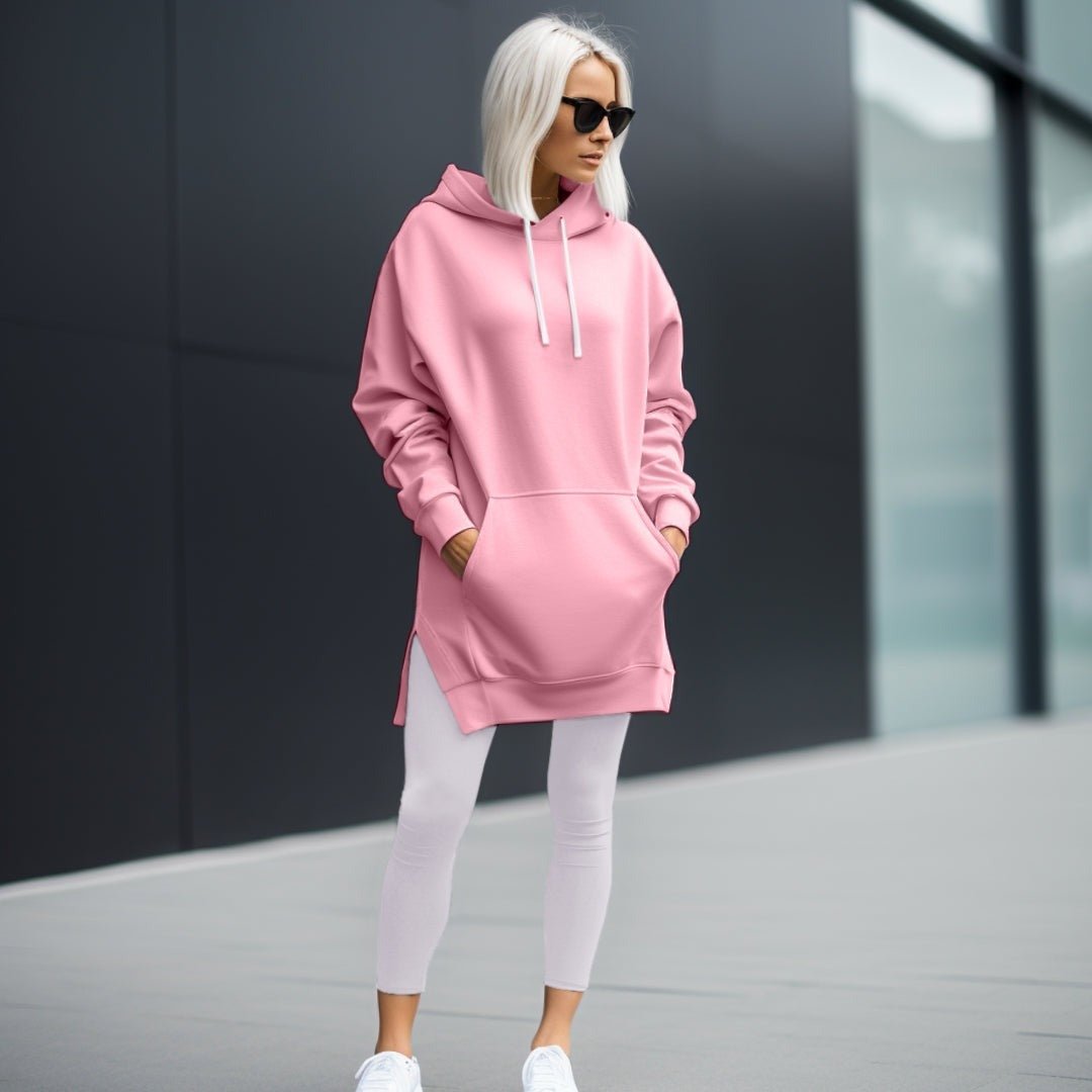 Warmy - Oversized Hoodie Jurk - ShanovaShanova